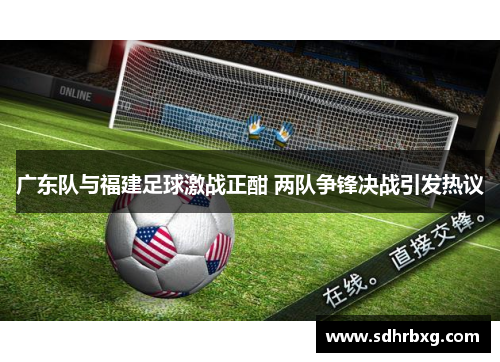 广东队与福建足球激战正酣 两队争锋决战引发热议